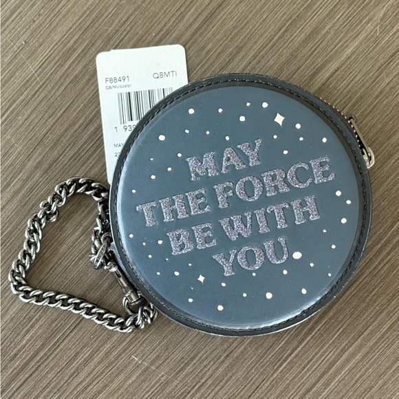Coach Handbags - SOLD! NWT 2019 Coach x Star Wars zip “May The Force Be With You” pouch